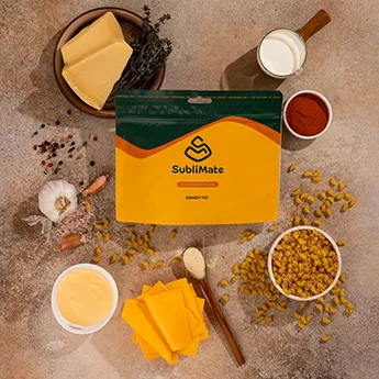 Сублімована їжа SubliMate — мак енд чіз Сублімована їжа SubliMate з сиром, макаронами та натуральними складниками