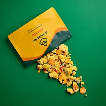 Сублімована їжа SubliMate — скрембл з овочами у сухому вигляді