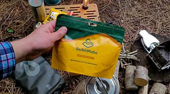 Їжа з собою SubliMate для походу Домашнє рагу з курятиною SubliMate як готова їжа з собою для відпочинку на природі